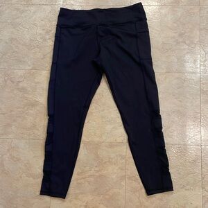Senita Athletics, Sz XL, Black Leggings, Excellent Condition